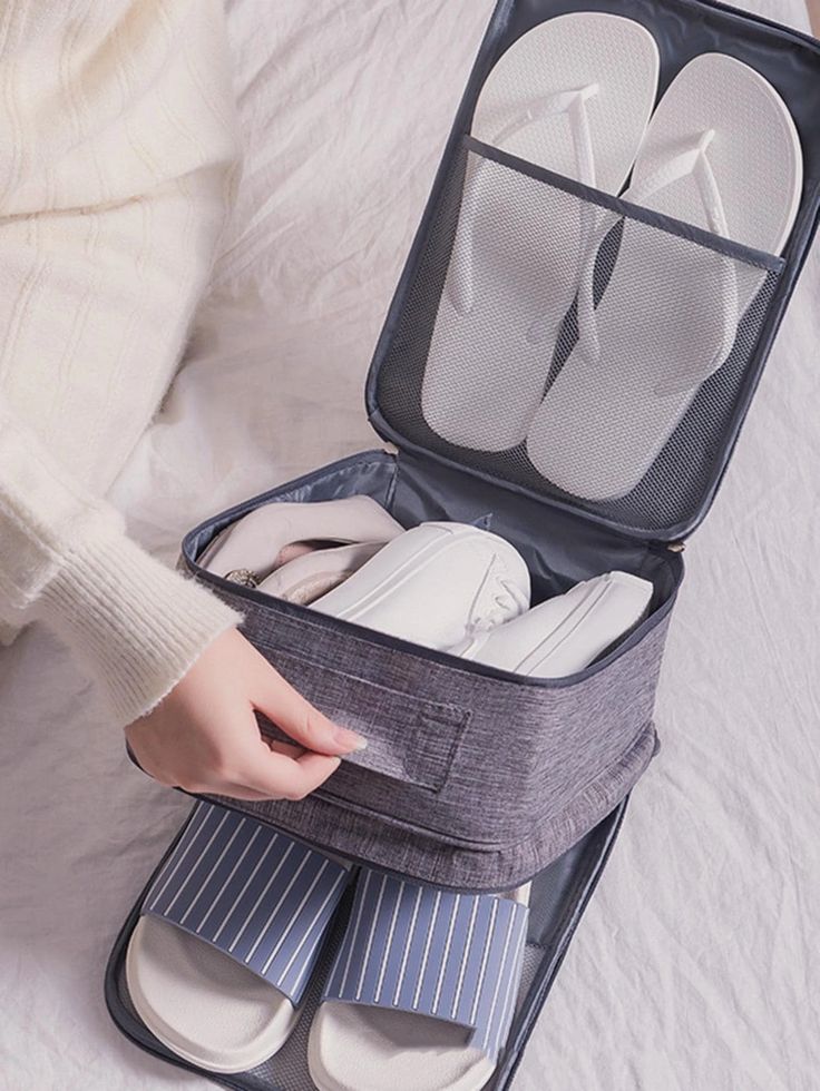Premium Waterproof Travel Shoe Organizer Bag