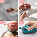 3 In 1 Automatic Liquid Adding Cleaning Brush