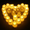 24PCS Led Tea Lights Candles LED FLAMELESS Battery Operated Wedding Party