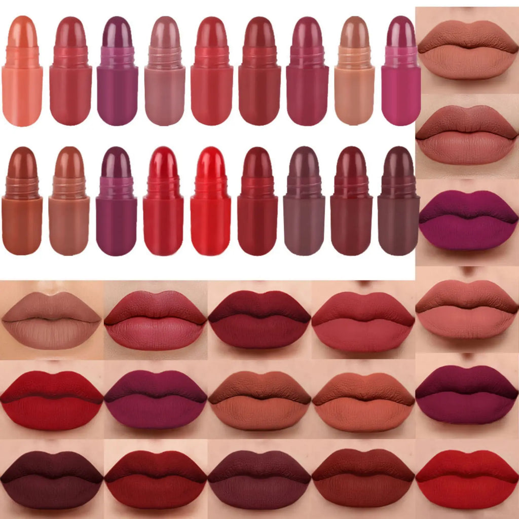 LMG BROTHS 18-Color Capsule Lipstick Set