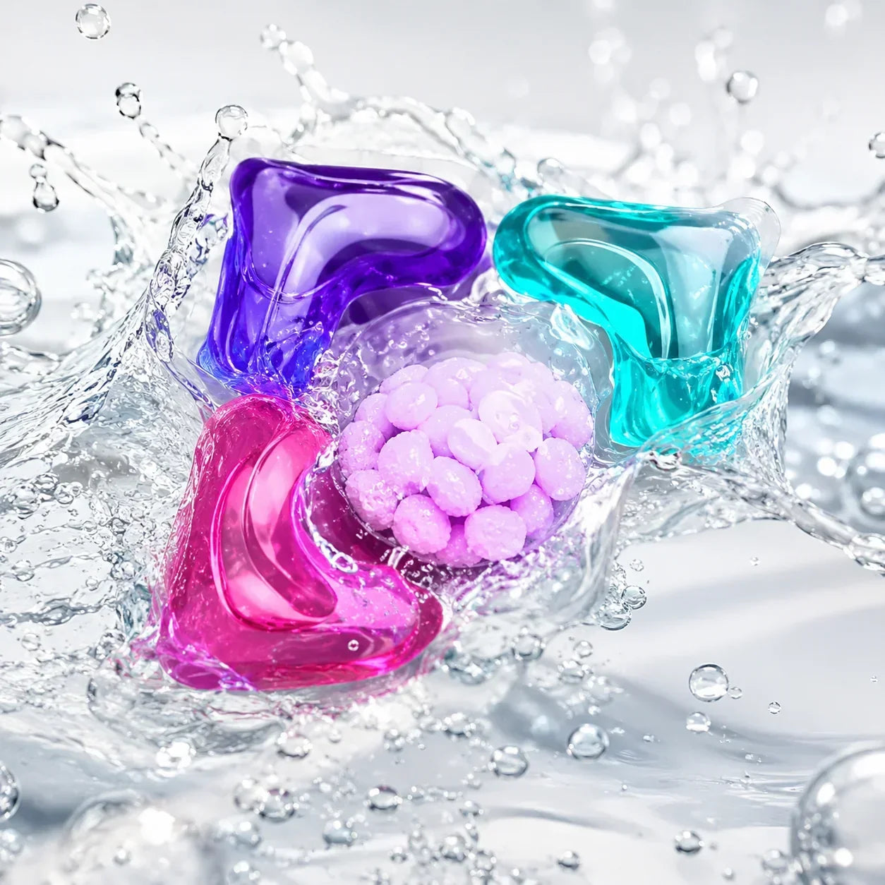 5-in-1 Ultra Clean Liquid Laundry Pods – Deep Cleaning Formula
