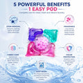 5-in-1 Ultra Clean Liquid Laundry Pods – Deep Cleaning Formula