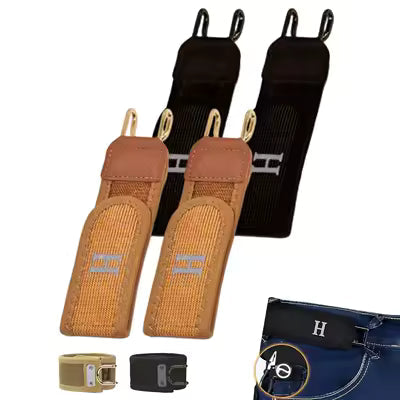 Buckle-Free Elastic Stretch Belt for Women/Men Invisible, Adjustable, No-Buckle Belt for Jeans/Pants