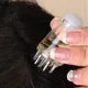 Scalp Root Applicator Comb + Self Cleaning Hair Brush + Hair Oil (3 in 1 Combo Deal for Hair Care)