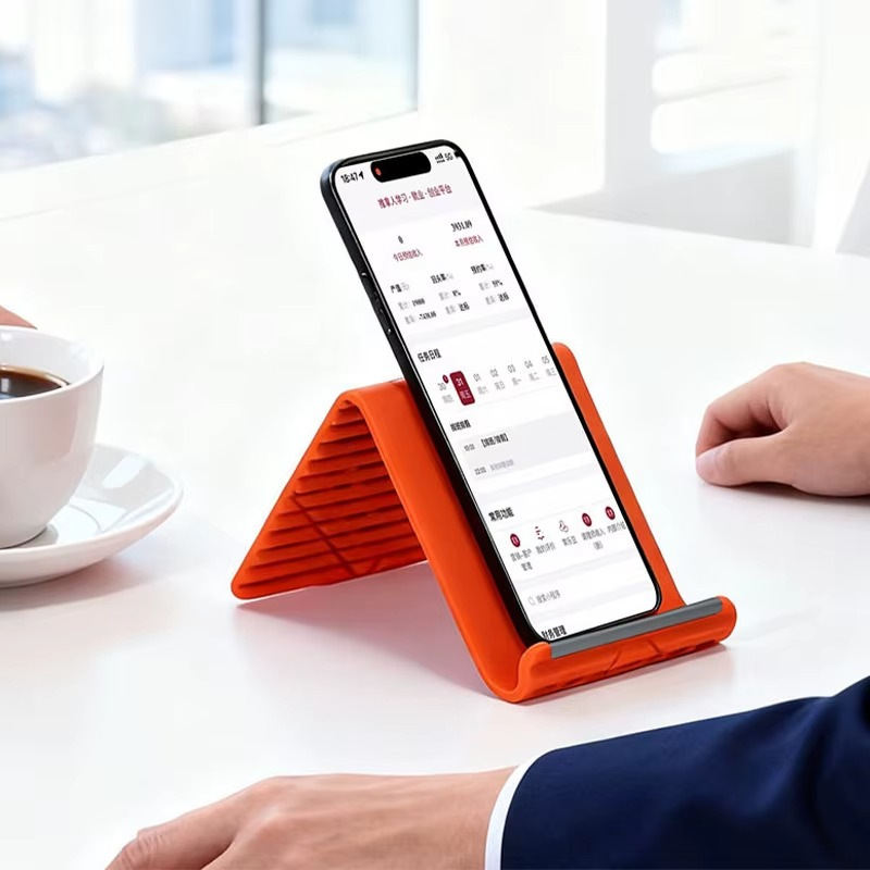 Portable Foldable Silicone Phone Holder Bendable