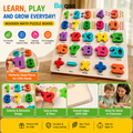 Kids Numeric Learning counting and DMAS colorful board