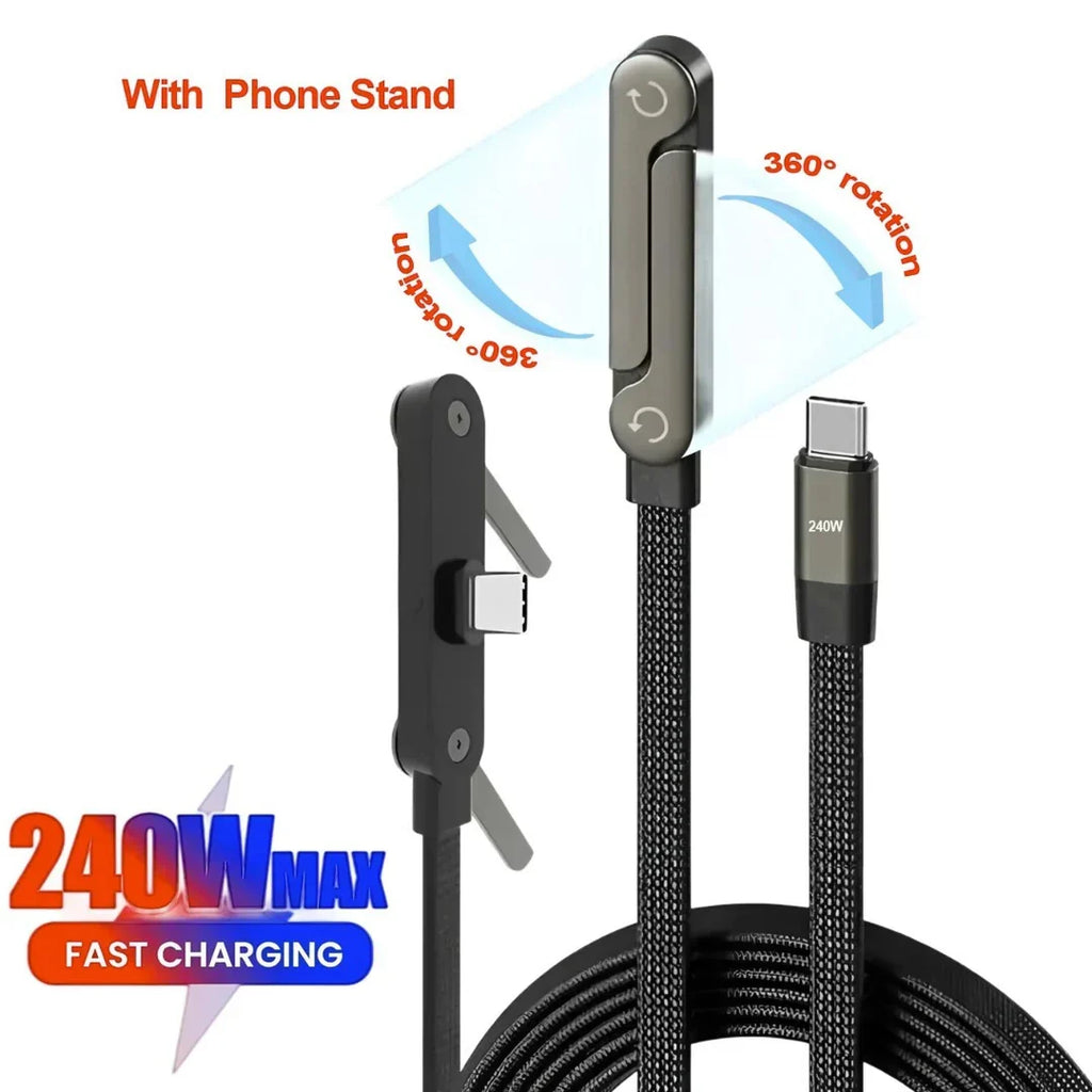 2-IN-1 HOLDER CHARGING CABLE