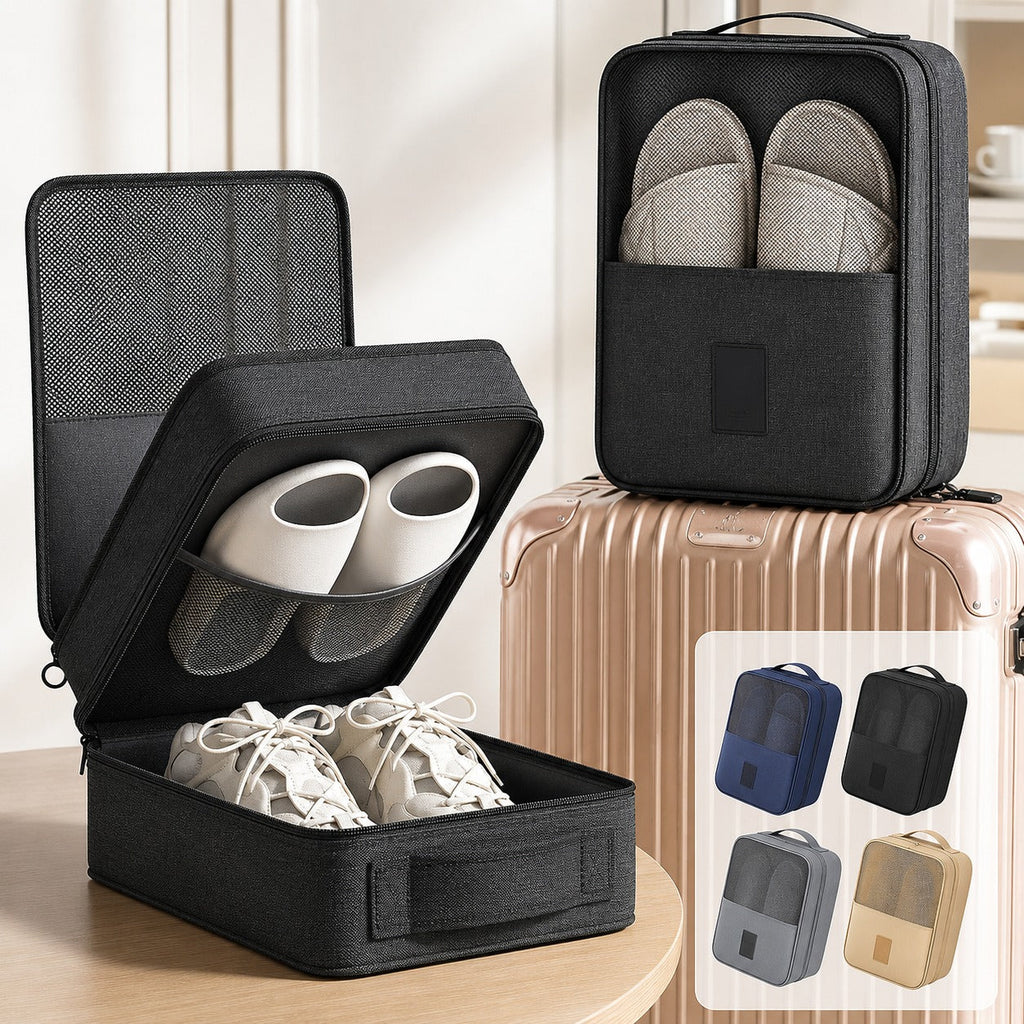 Premium Waterproof Travel Shoe Organizer Bag