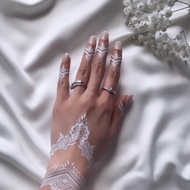 Viral Hania Amir Elite Mehndi Design Sheet