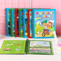 Magic Water Drawing Coloring book (Set of 2)